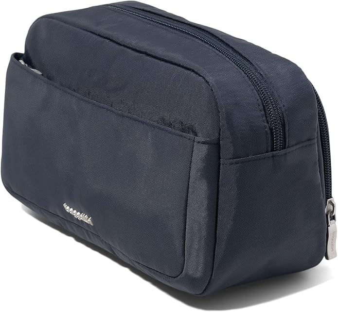 Pocket Cosmetic with Brush Organization - Lightweight 9.4”x5.5”x3.5” Makeup Bag - Travel Essentials Makeup Organizer