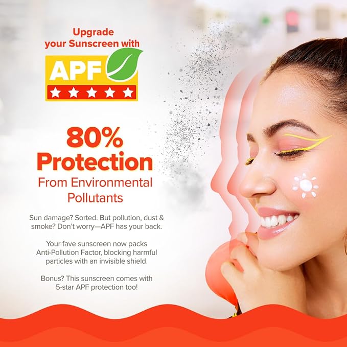 Aqualogica Detan+ Dewy Face Sunscreen with SPF 50+ & PA++++ | Blue Light Protection & No White Cast | Fights Sun Damage with Cherry Tomato & Hyaluronic Acid | 2.82 Oz/80g