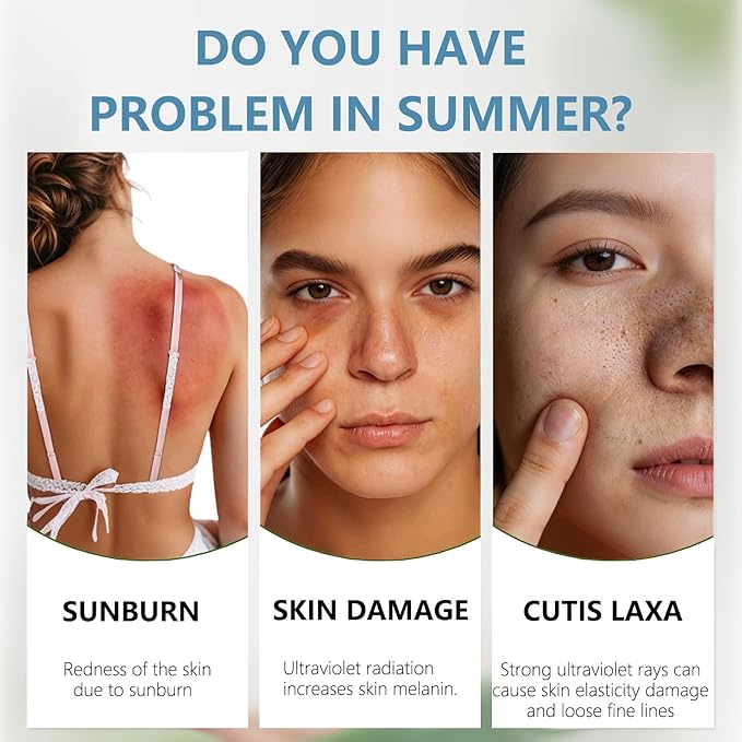 Centella Calming Sunscreen SPF50 PA++++, Daily Moisture Sunscreen Centella Asiatica No White Cast, Lightweight & Non-Greasy Sun Screen for Oily Sensitive Skin