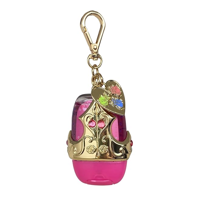 Bath & Body Works Limited Edition Princess Collection Aurora Crown PocketBac Holder with a Peach Gardenia Sample Soap