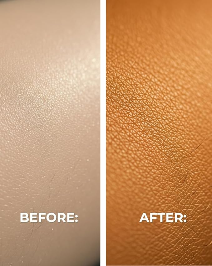 Natural Self Tanner with Sugar Cane Extract & Jojoba Oil. Buildable, Even Glow Without Sun. Deeply Hydrating & pH Balanced. Fast-Drying, Streak-Free - 2.7 fl oz / 80g