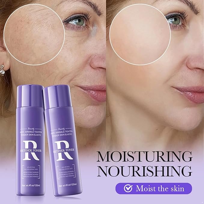 Hydrating Facial Essence Water | Lightweight Toner for a Refreshed & Soothed Complexion Retinol One Size