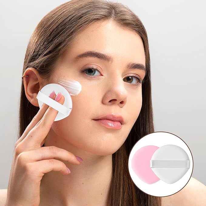 8PCS Cushion Puff Makeup Sponges for Blending Air Makeup Puffs for Foundation Teardrop Powder Puffs Korean Sponge Low Absorption Dual-Sided Foundation-Puff for Liquid, Cream, Foundations and Powder