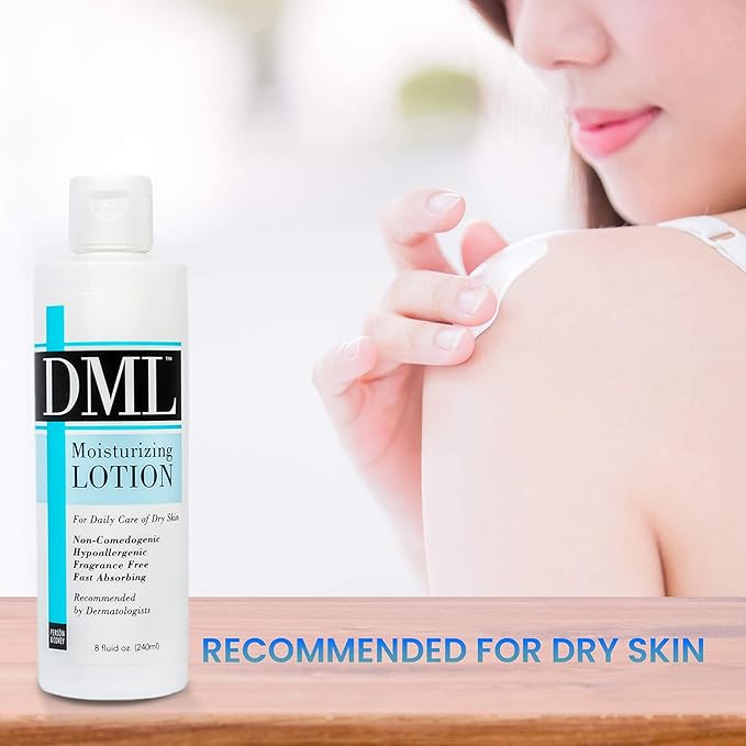 Dml Moisturizing Lotion, Fragrance Free - 8 Oz