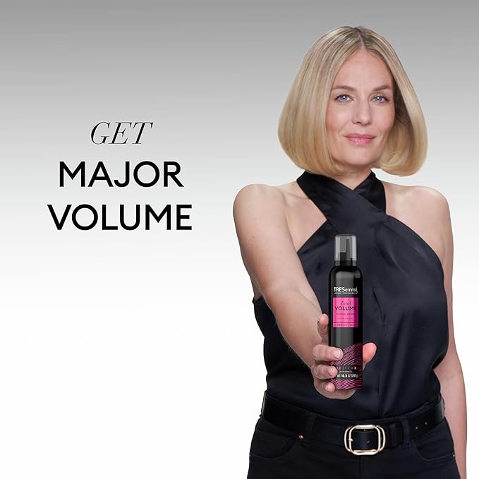 TRESemmé Plumping Mousse | Total Volume | 24H Lift | 10.5 oz | Pack of 2