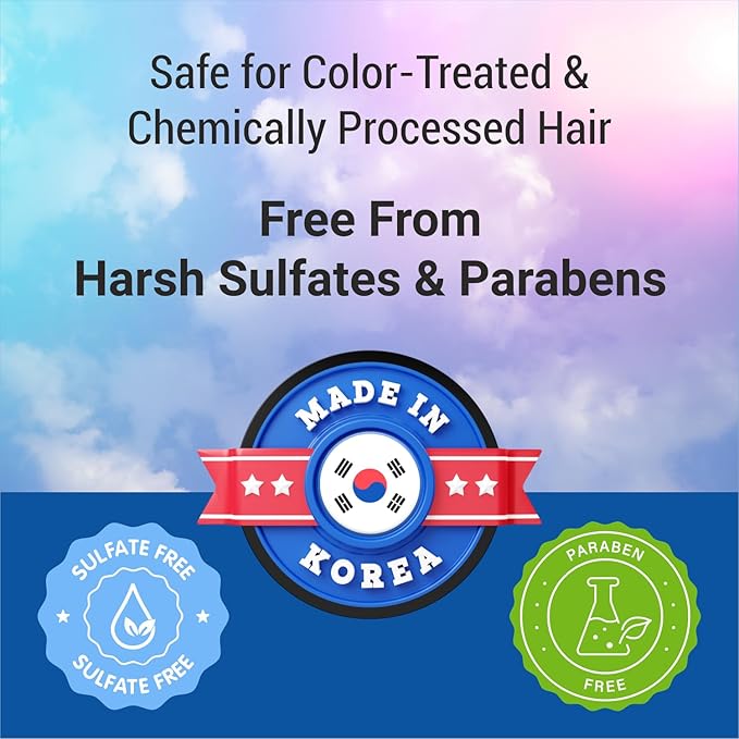 Color Care Shampoo & Conditioner Set – Protects Color, Nourishes & Adds Shine – With Tsubaki, Quercetin, Panthenol & Bioflavonoids – Sulfate & Paraben Free – For All Hair Types – 16 fl oz