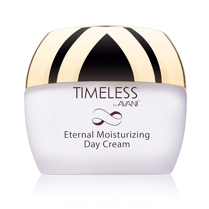 Avani Timeless Eternal Moisturizing Day Cream | Enriched with Collagen, Caviar, & Vitamin E | Smooths Wrinkles Leaving Skin Soft & Refreshed - 1.7 fl. oz.
