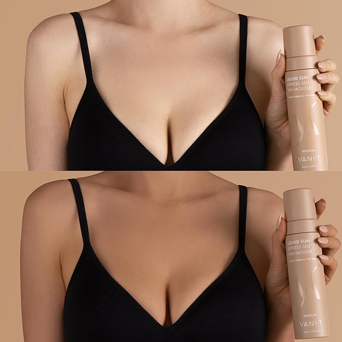 Vani-T Liquid Sun Express Self Tan Mousse - Medium