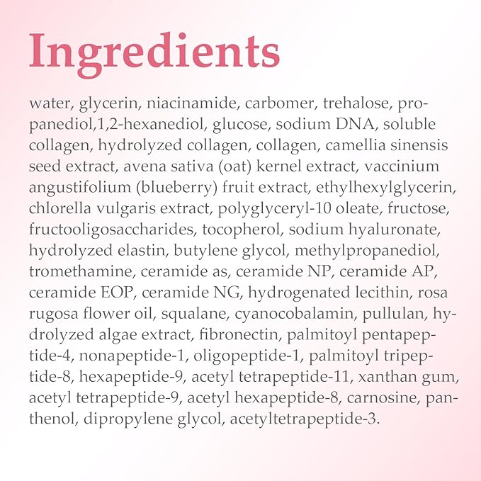 Collagen Jelly Cream – A Gel-Textured Moisturizing Cream For Radiant And Plump Skin – Contains Hydrolyzed Collagen And Sodium Hyaluronate – Suitable For Daily Use