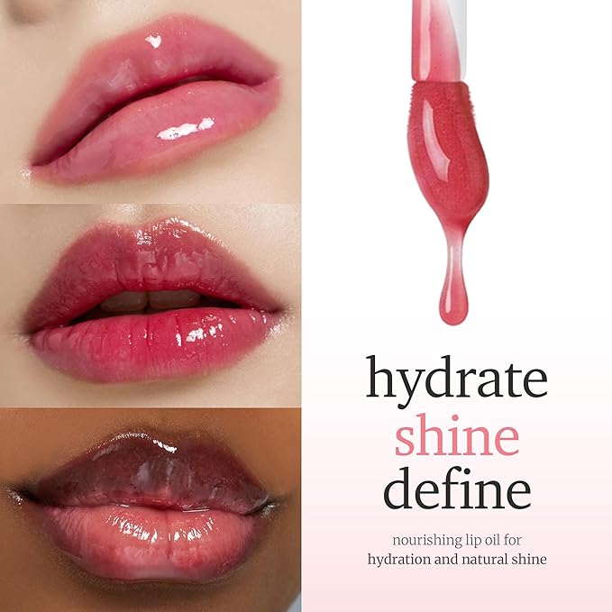 NOONI Korean Lip Oil - Appleplum | Long-Lasting, Moisturizing, Plumping, Revitalizing for Dry Lips, Waterproof, No Peel Off, Korean Tint, Hydrating Lip Stain, Nourishing Crystal Clear, 0.12 FL Oz