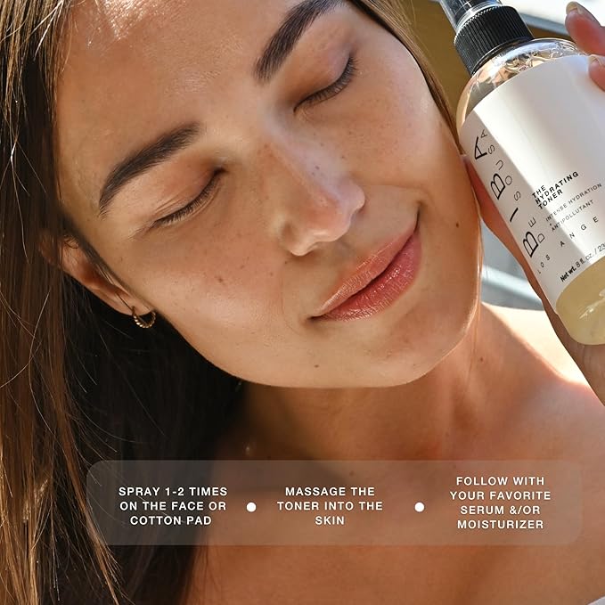 BIBA DE SOUSA Hydrating Toner + Mandelic Cleansing Gel Bundle