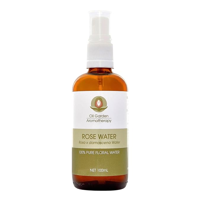 Rose Floral Water Natural Hydrating Refreshing Rosewater Facial Skin Toner 100ml
