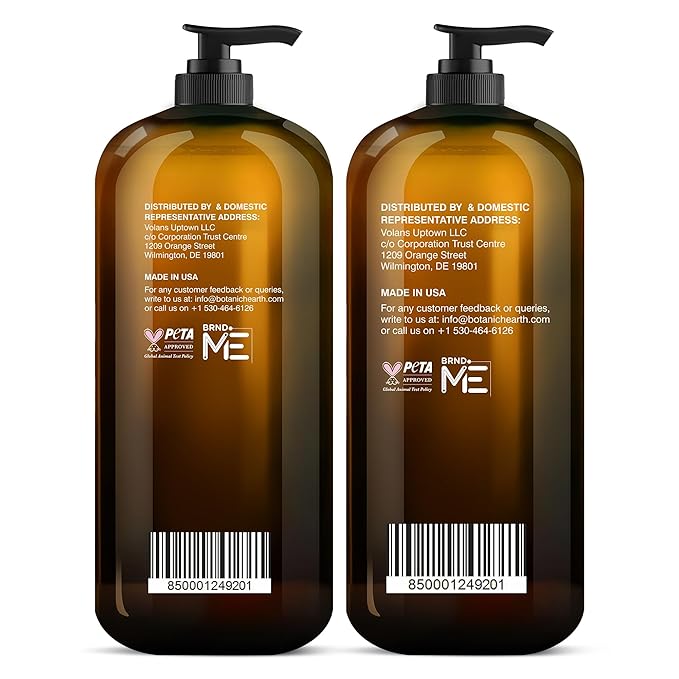 Botanic Hearth Biotin Shampoo and Conditioner Set - with Ginger Oil & Keratin for Hair Loss and Thinning Hair for Men and Women - Sulfate Free, 16 fl oz each