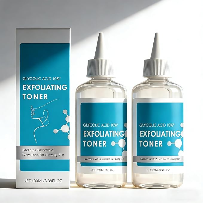 Glycolic Acid Exfoliating Toner for Face, Exfoliant for Oily & Combination Skin, Gently Removes Dead Cells, Refines Pores for Smoother Texture & a Refreshed, Healthy-Looking Glow (2)