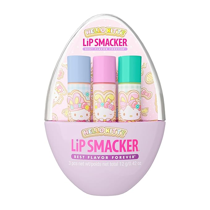 Hello Kitty Easter Egg Lip Balm Trio