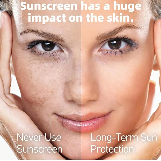 Hydrating Clear Face Sunscreen SPF 50 – Non-Sticky Sun Essence with Broad Spectrum UVA/UVB Protection, Travel Size 50ml (1.7oz)