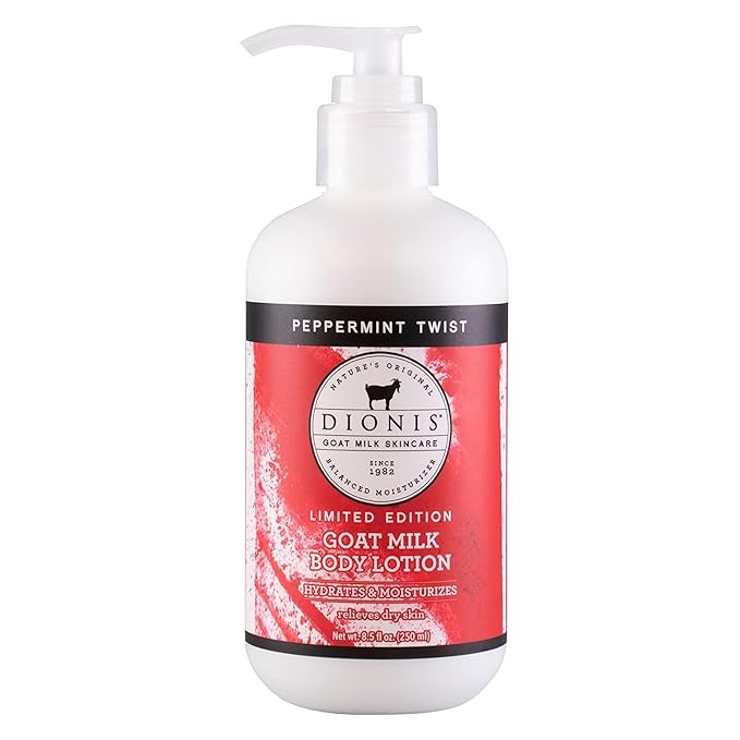 Dionis Goat Milk Body Lotion Peppermint Twist 8.5 oz (Pack of 1)