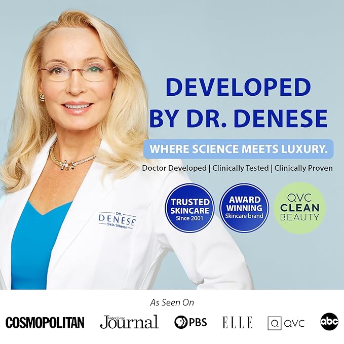 Dr. Denese HydroShield Dream Cream 3.4 oz – Advanced Moisturizer with Retinol, Peptides and Ceramides for Smooth Radiant Skin, Improved Elasticity and Deep Hydration – Doctor Developed, Cruelty Free