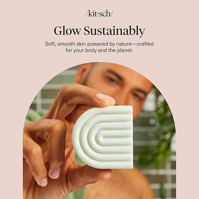 Kitsch Rosemary & Biotin Volumizing Hair Conditioner Bar for Hair Growth & Thickening – Hydrating & Cleansing Hair Conditioner for Women & Men - Paraben, Silicone & Sulfate Free - 2.7 oz