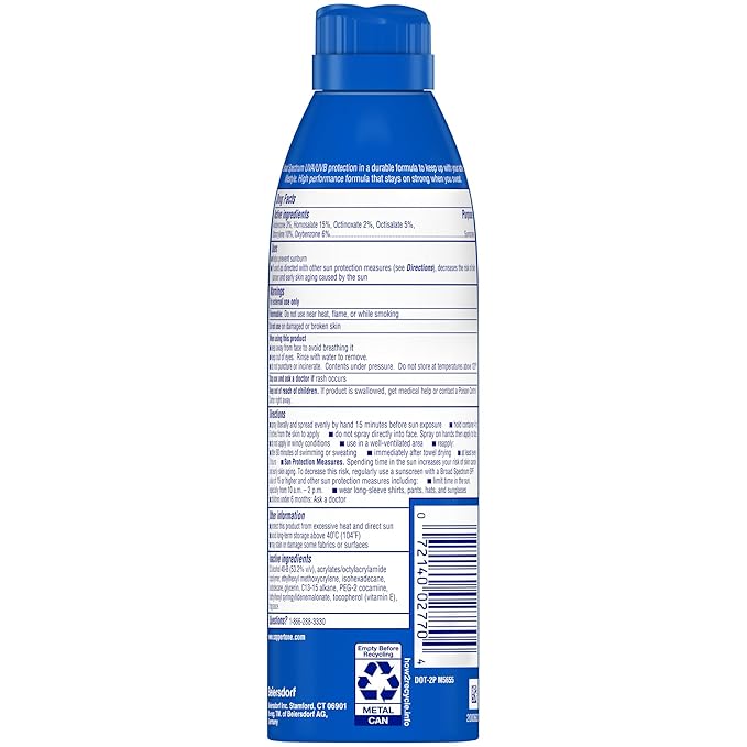 Coppertone SPORT Continuous Sunscreen Spray Broad Spectrum SPF 100 (5.5 Ounce) (Packaging may vary) (Pack of 2)
