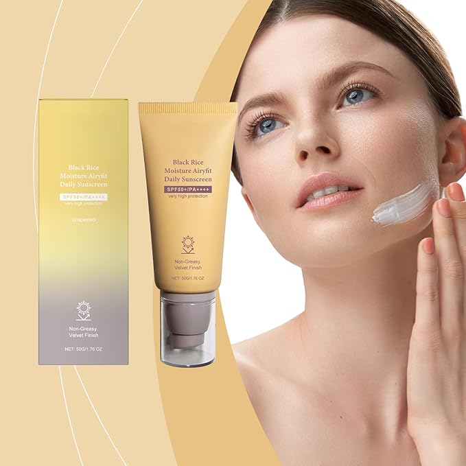 Body Sunscreen Lotion SPF 50+ Sunscreen Protector for Women Under Makeup Cream Lightweight Gentle Formula