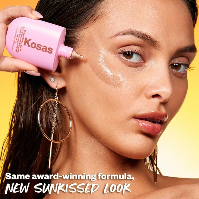 Kosas DreamBeam SPF 40 Mineral Sunscreen for Face + Makeup Prep – Lightweight Hydrating Sun Protection, 40 ml