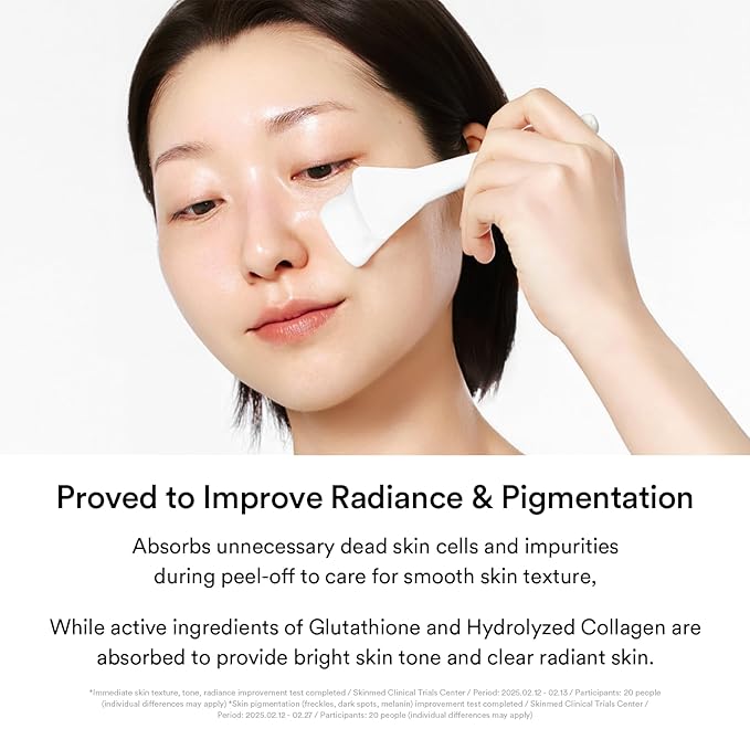 Abib Dark Spot Wrapping Mask Glutathione Film 3.38 fl oz, Brightening Peel Off Mask, Dark Spot & Uneven Tone Care, Niacinamide & Vitamin C, Cream to Film, Korean Skincare