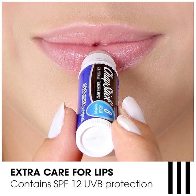 ChapStick Moisturizer 2-in-1 Lipcare SPF 15,Original,Black Cherry,Cool Mint,– Sunscreen Lip Balm with Aloe Vera and Vitamin E,0.15 Oz Ea,3 Count (Pack of 2)