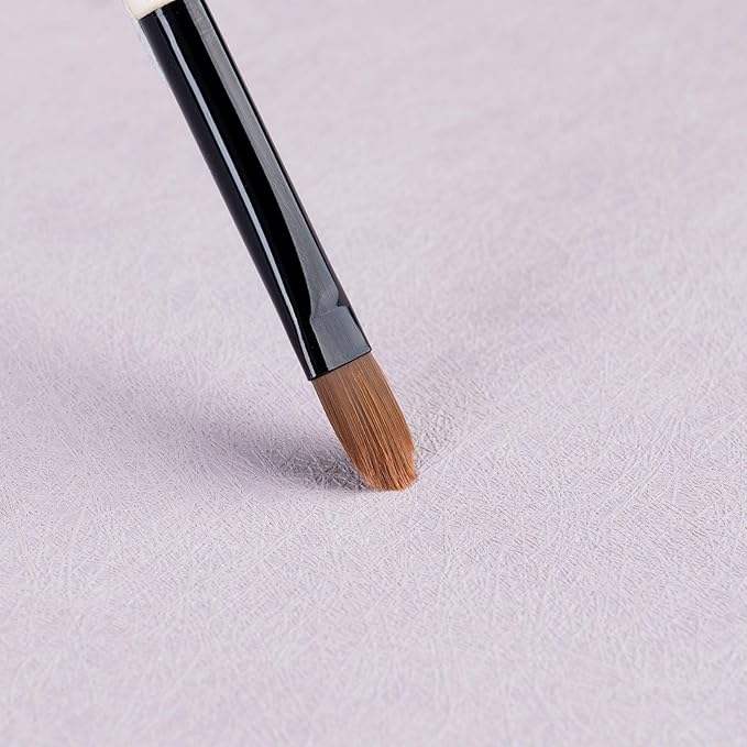 Small Concealer Brush Under Eye, Concealer Brush, Small Flat Makeup Brushes, Under Eye Brush Concealer, Flat Brush Under Eye. (801)