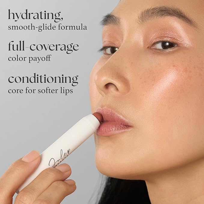 Julep It's Balm Tint of Color Lip Balm - Velvet Nude | Hydrating Lip Color with Vitamin E Core | Natural Gloss Finish | Vegan & Cruelty-Free