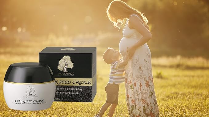 Black Seed Facial Cream/Lighter, Firmer Skin/Contains Black Seed Oil and Herbal Extracts. by Madina
