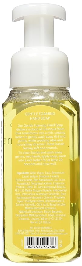 Bath & Body Works Kitchen Lemon Gentle Foaming Hand Soap