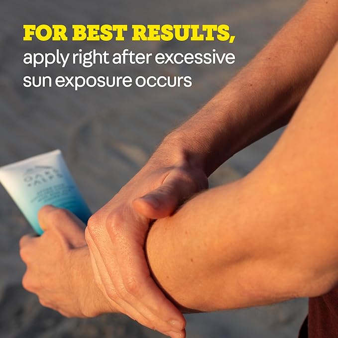 Oars + Alps After Sun Cooling Lotion, Includes Aloe Vera and Cucumber Extract for Sunburn Relief, Fresh Cut Aloe Scent, 8 Fl Oz