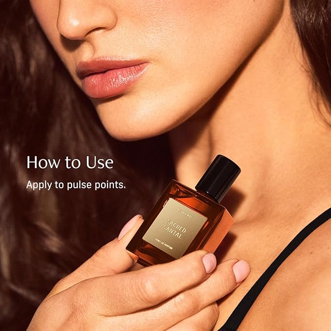 CYKLAR Perfume Oil for Skin – Sacred Santal Scent – Warm & Sophisticated Perfume Fragrance with Bergamot, Amber & Musk Notes – Travel-Friendly 30ml
