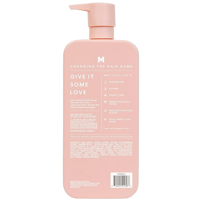 MONDAY HAIRCARE MOISTURE Conditioner with Hyaluronic Acid,Coconut Oil & Shea Butter for Dry & Dull Hair 798 mL,(Pack of 2)