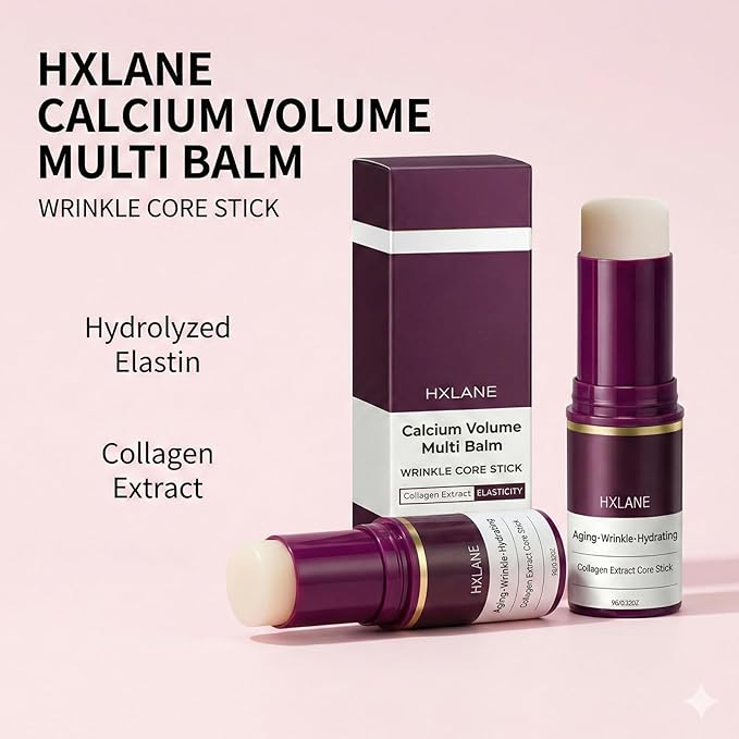 Calcium Multi Balm Stick for Wrinkles, Fine Lines & Firming – Hydrating Balm for Eyes, 1PCS