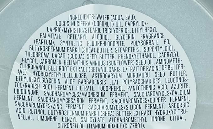 Bath and Body Works Platinum Whipped Body Butter