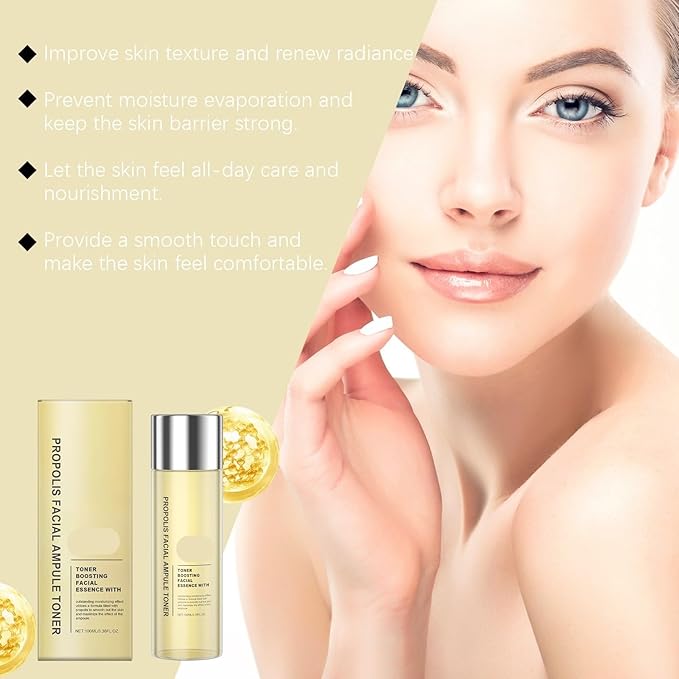 Honey Toner Facial Essence Spray - Hydrating Moisturizing Face Toner, Long-Lasting Moisture Lock & Skin Barrier Support(1PCS)