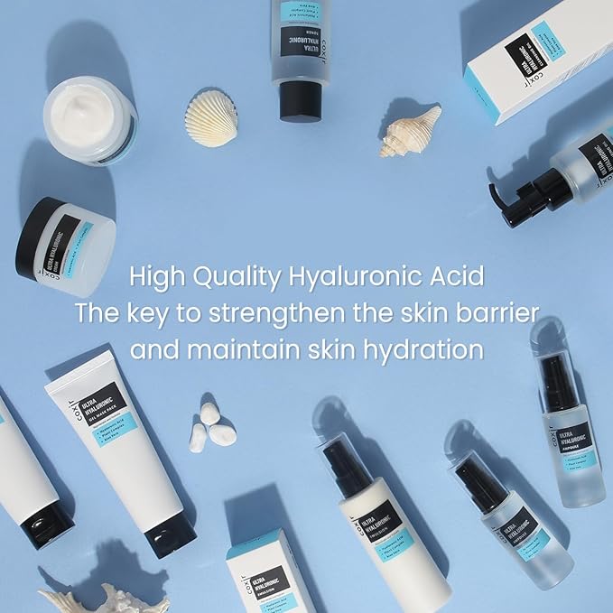 coxir Ultra HYALURONIC Acid Toner | HYDRATION-14-Complex| Hydrating, Smoothing, Calming, Moisturizing, Paraben Free, Cruelty Free, Korean Skin Care [150ml/5.07 fl.oz.]