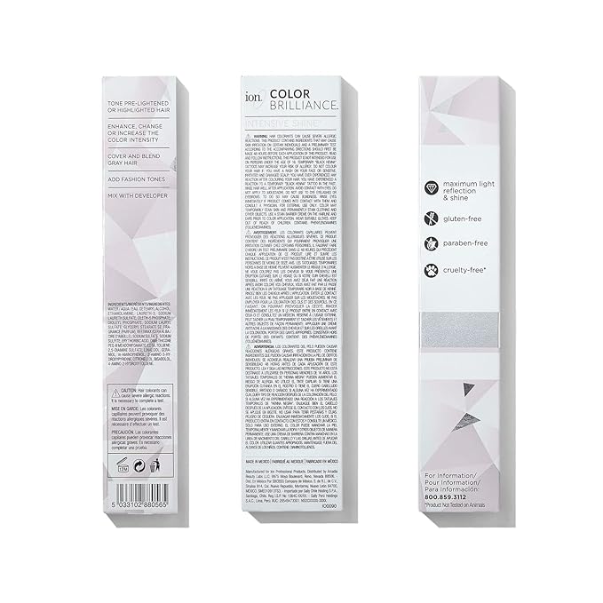 Ion Bright White Creme Toner Platinum Pearl Platinum Pearl