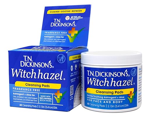 T.N. Dickinson: Witch Hazel Cleansing Pads
