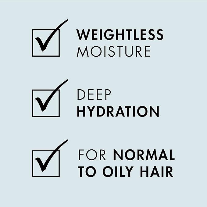 Nexxus Hydralight Conditioner for Hydration for Oily Roots and Dry Ends Silicone FreeHair Care Powered by Aquabank Booster Technology with Glycerin 13.5 oz