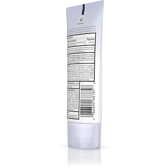 Neutrogena Ultra Sheer Dry-Touch Sunblock, SPF 30, 3 fl oz (88 ml)