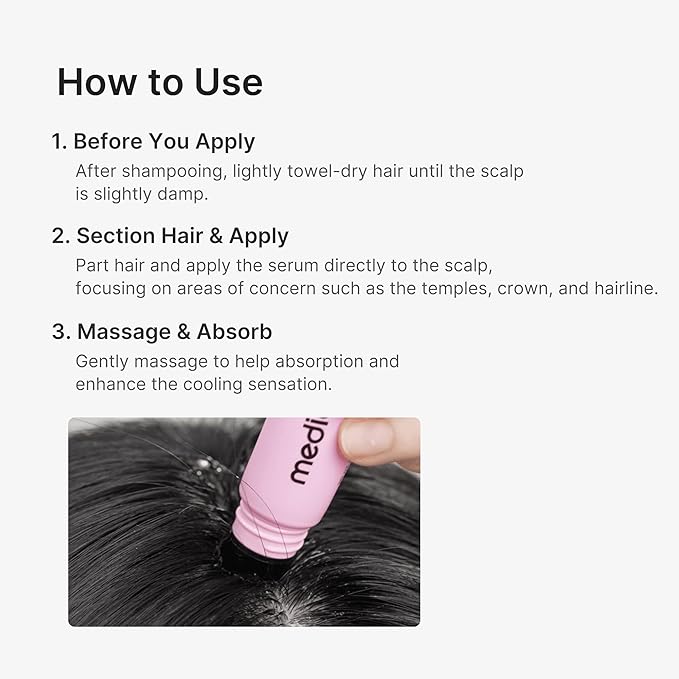 medicube Rosemary PDRN Purifying & Cooling Shampoo and Scalp Serum Duo | Purifying Shampoo & Cooling Scalp Serum | Skincare-Inspired Formula for Fuller, Stronger-Looking Hair | Korean Hair Care