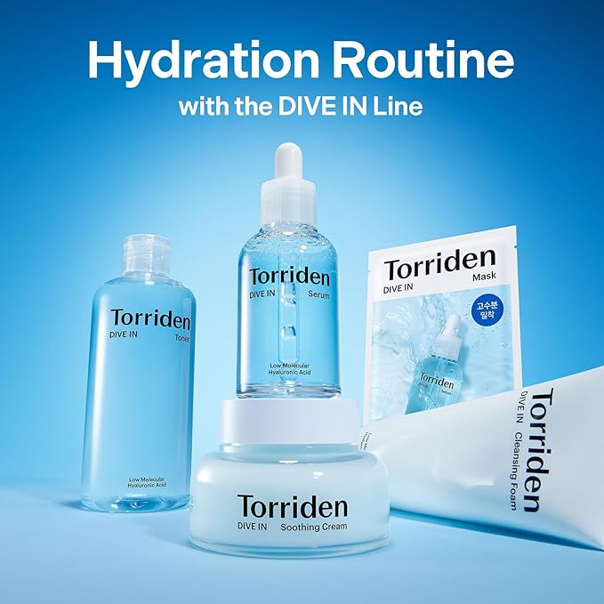 Torriden DIVE IN Skin Booster 200ml (6.76 fl. oz.) | Deep Nourishing Facial Toner for Dry, Sensitive Skin | Hyaluronic Acid, Panthenol, Ceramide