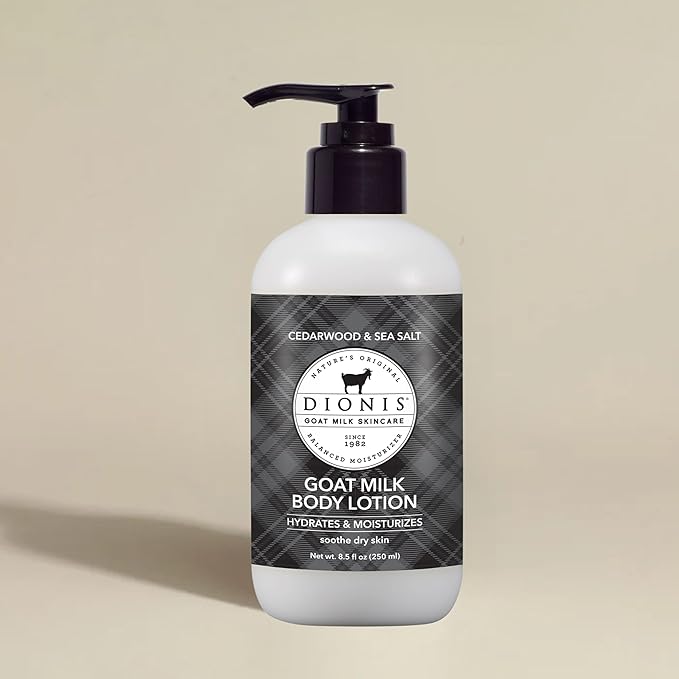 Dionis Goat Milk Body Lotion Cedarwood & Sea Salt 8.5 oz (Pack of 1)