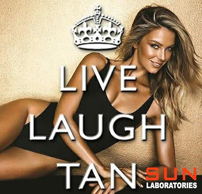 Sun Laboratories Self-Tanning Ultra Dark Sunless Tanning Lotion and Mitt for a Golden Glow - Dark - 2 Pack 8 fl oz Bottles + Mitt