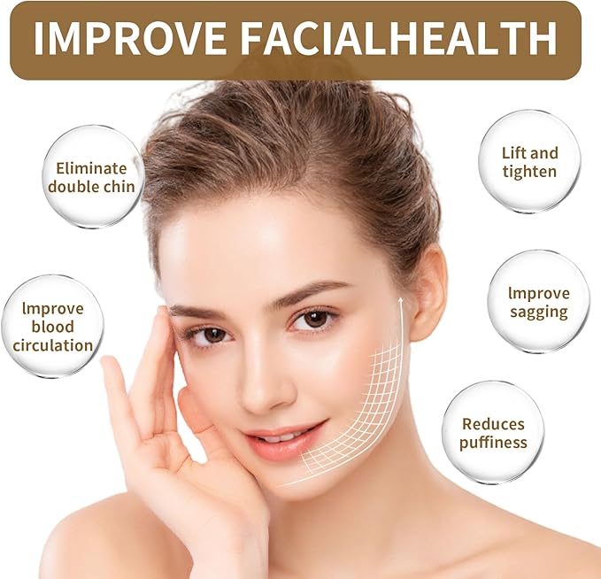 Upgrade Lymphatic Contour Face Brush,Lymphatic Drainage Brush,Dry Lymphatic Drainage Massager,Ergonomically Designed to Fit The Skin Precisely