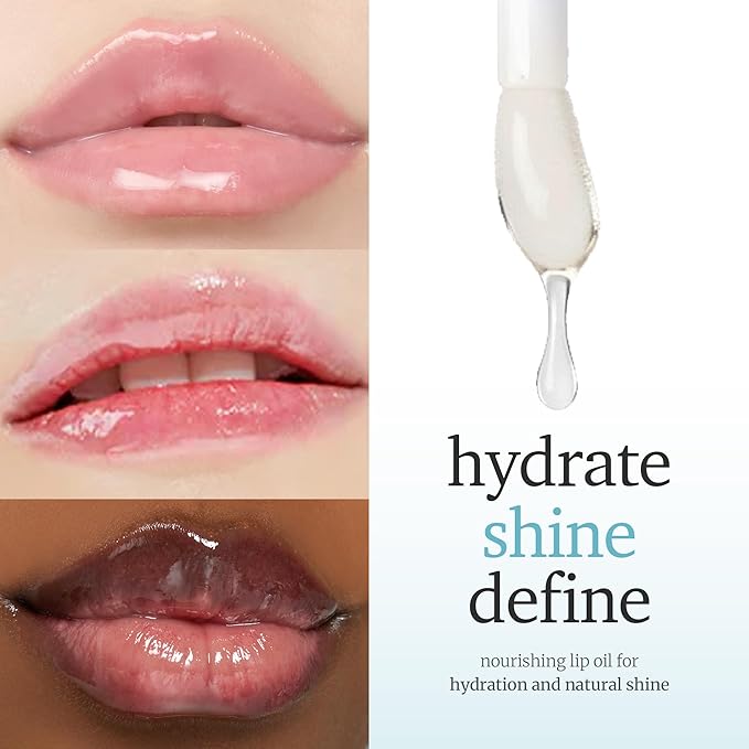 NOONI Korean Lip Oil - Appleclear | Long-Lasting, Moisturizing, Plumping, Revitalizing for Dry Lips, Waterproof, No Peel Off, Hydrating Lip Stain, Nourishing Crystal Clear Stocking Stuffers 0.12 FL Oz
