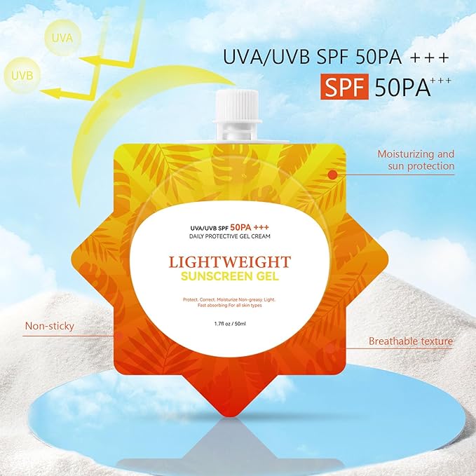 Ultrawhite Airy-Fit Sunscreen SPF50 PA++++ | 1.7floz Travel-Size Face Sunscreen | Moisturizing UVA/UVB Protection for Daily Use | Non-Greasy, No White Cast, Water-Resistant (3)